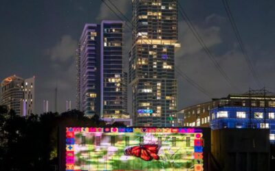 Projection Art Show WaterWork Returns to Light Up Austin’s Historic Seaholm Intake