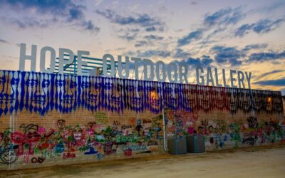 HOPE Outdoor Gallery Returns With a New Home Near Austin’s Airport