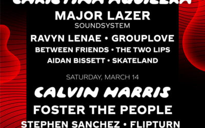 Christina Aguilera, Calvin Harris to Headline Sips & Sounds Music Festival in Austin